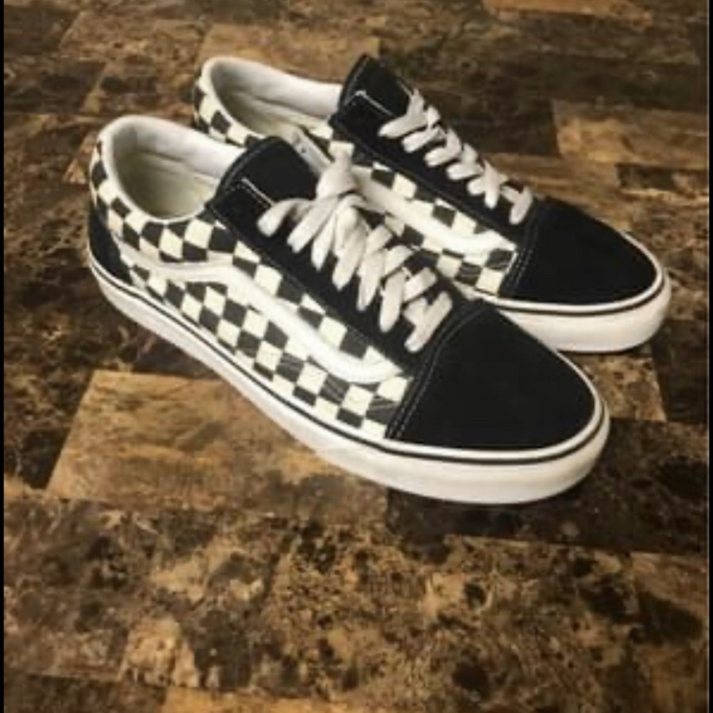 Checkered Vans